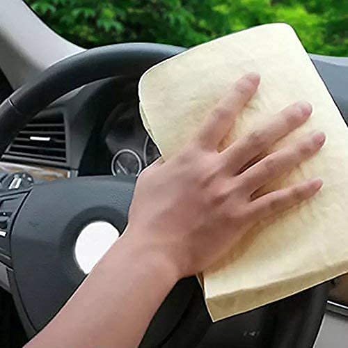 SCOPLIFE Magic Towel for Kitchen Cleaning Car Cleaning Reusable Absorbent Water, Unique Living Towel, Super Absorbent, Chamois Leather Wipes Wet and Dry PVA Fiber Cloth