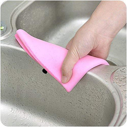 SCOPLIFE Magic Towel for Kitchen Cleaning Car Cleaning Reusable Absorbent Water, Unique Living Towel, Super Absorbent, Chamois Leather Wipes Wet and Dry PVA Fiber Cloth