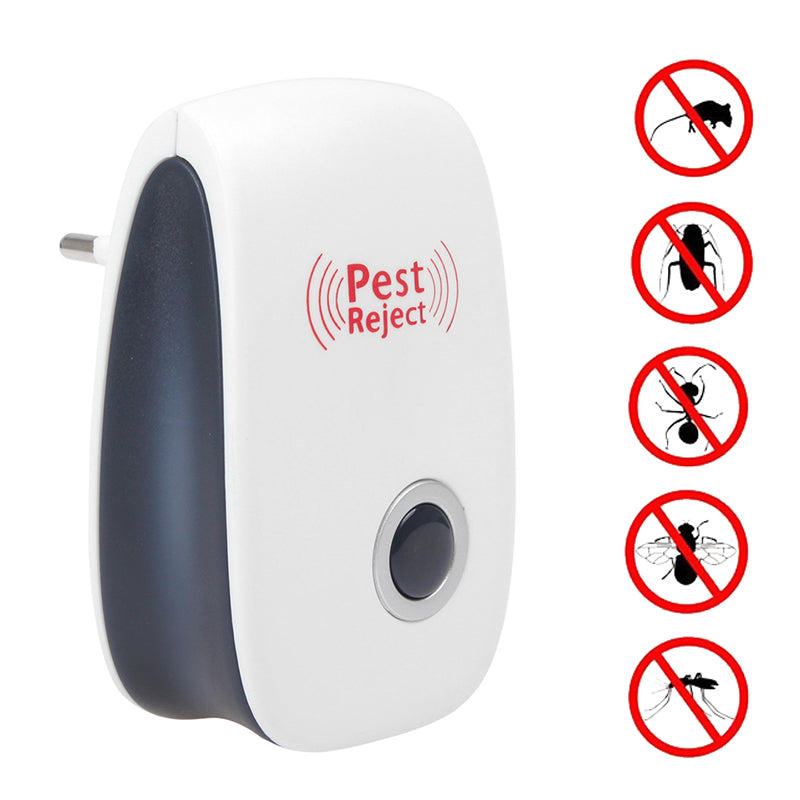 SCOPLIFE Ultrasonic Pest Reject Electronic Magnetic Repeller Mosquito Bug Killer